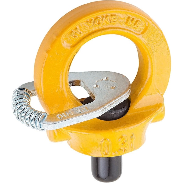 Eye Bolt M24, 36 mm Shank, 48 mm ID, Steel, Plastic Coated
